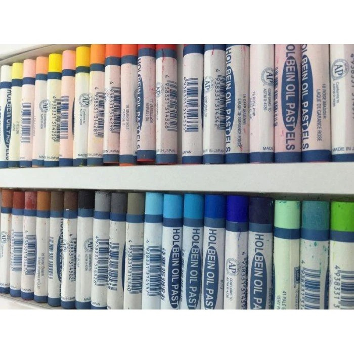 藝城美術►日本 HOLBEIN 好賓 專家級 油性 粉蠟筆  專家級油性粉彩~~48色 紙盒-細節圖4