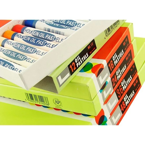 藝城美術►日本 HOLBEIN 好賓 專家級 油性 粉蠟筆  專家級油性粉彩~~48色 紙盒-細節圖5