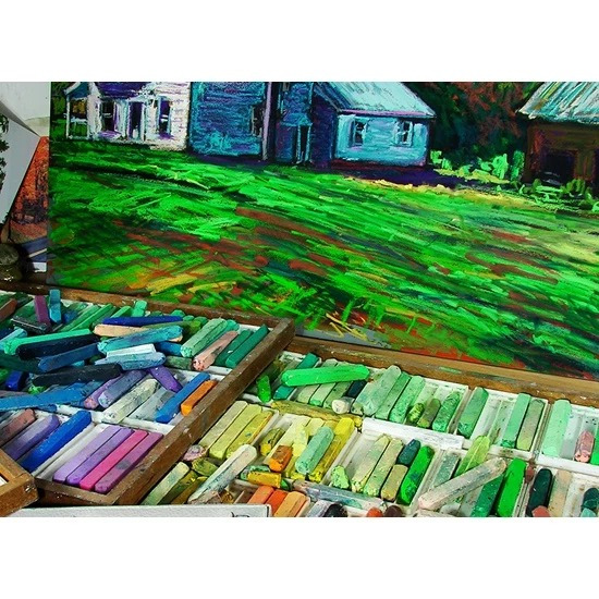 藝城美術►日本 HOLBEIN 好賓 專家級 油性 粉蠟筆  專家級油性粉彩~~48色 紙盒-細節圖7