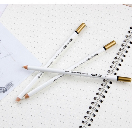 藝城美術~ 捷克 KOH-I-NOOR 筆型 色鉛筆 專用 橡皮擦 6312-細節圖8