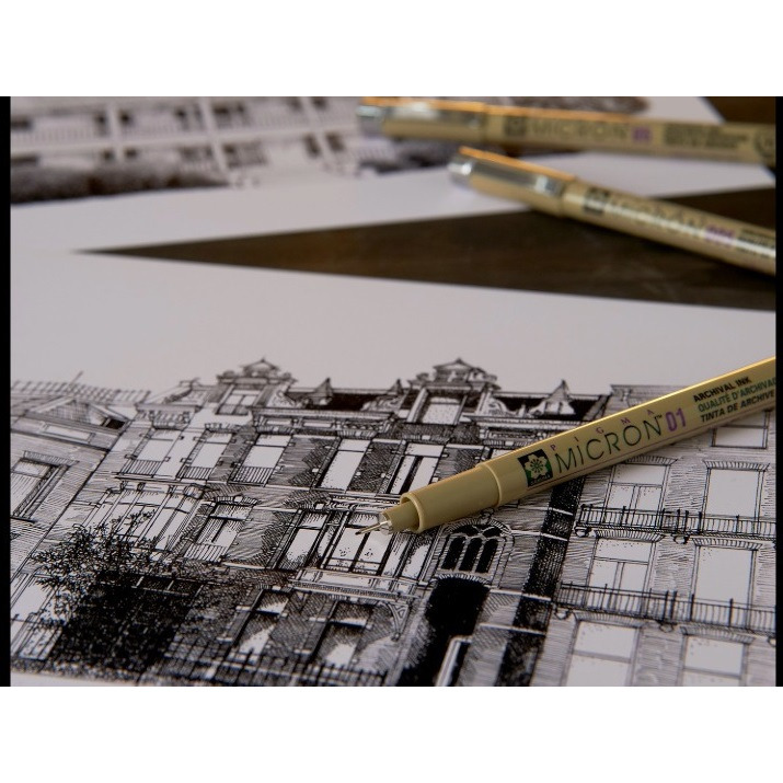 藝城美術~ 日本 SAKURA 櫻花 PIGMA MICRON 筆格邁代針筆  6支入套組 新包裝 5種新組合-細節圖7