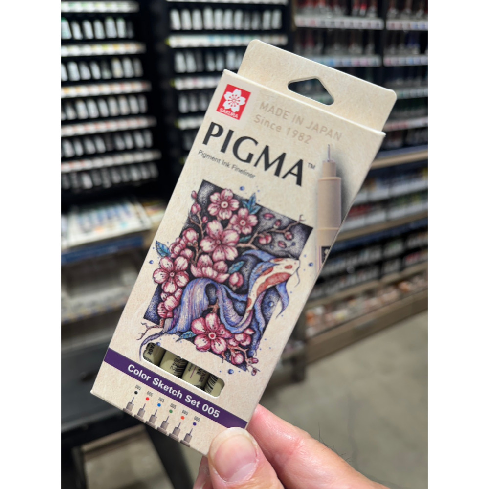 藝城美術~ 日本 SAKURA 櫻花 PIGMA MICRON 筆格邁代針筆  6支入套組 新包裝 5種新組合-規格圖8