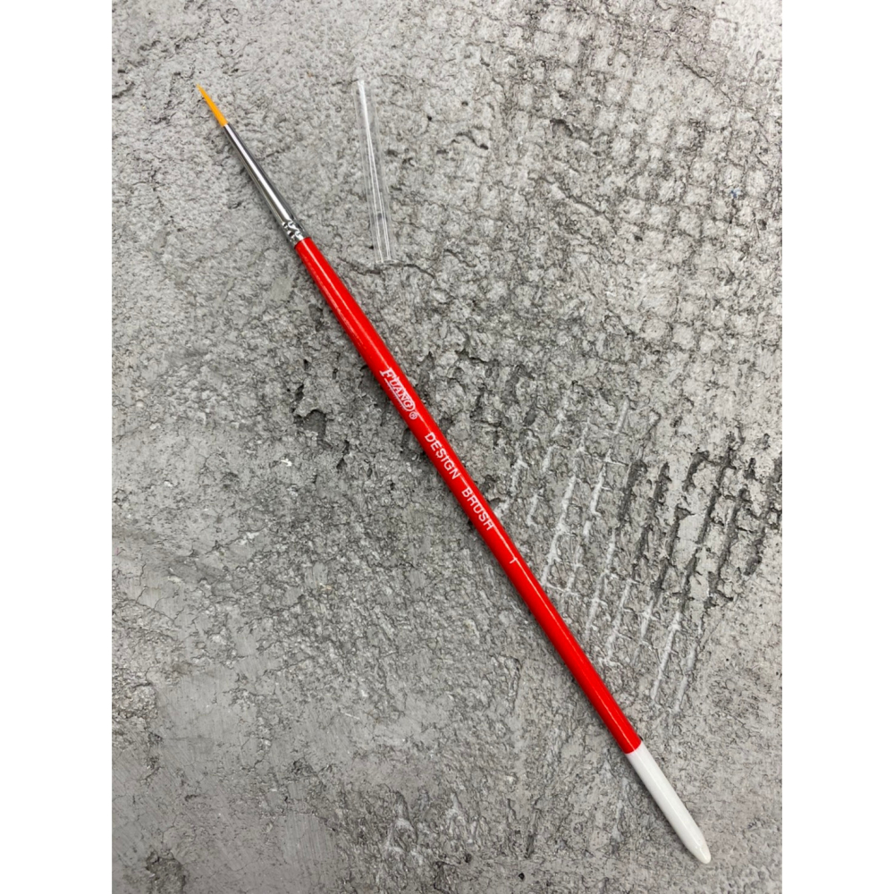 藝城美術~福安尼龍圭筆 FUANG  DESIGN BRUSH 1 圭筆 線筆 簽名筆 尼龍纖維 10支-細節圖2