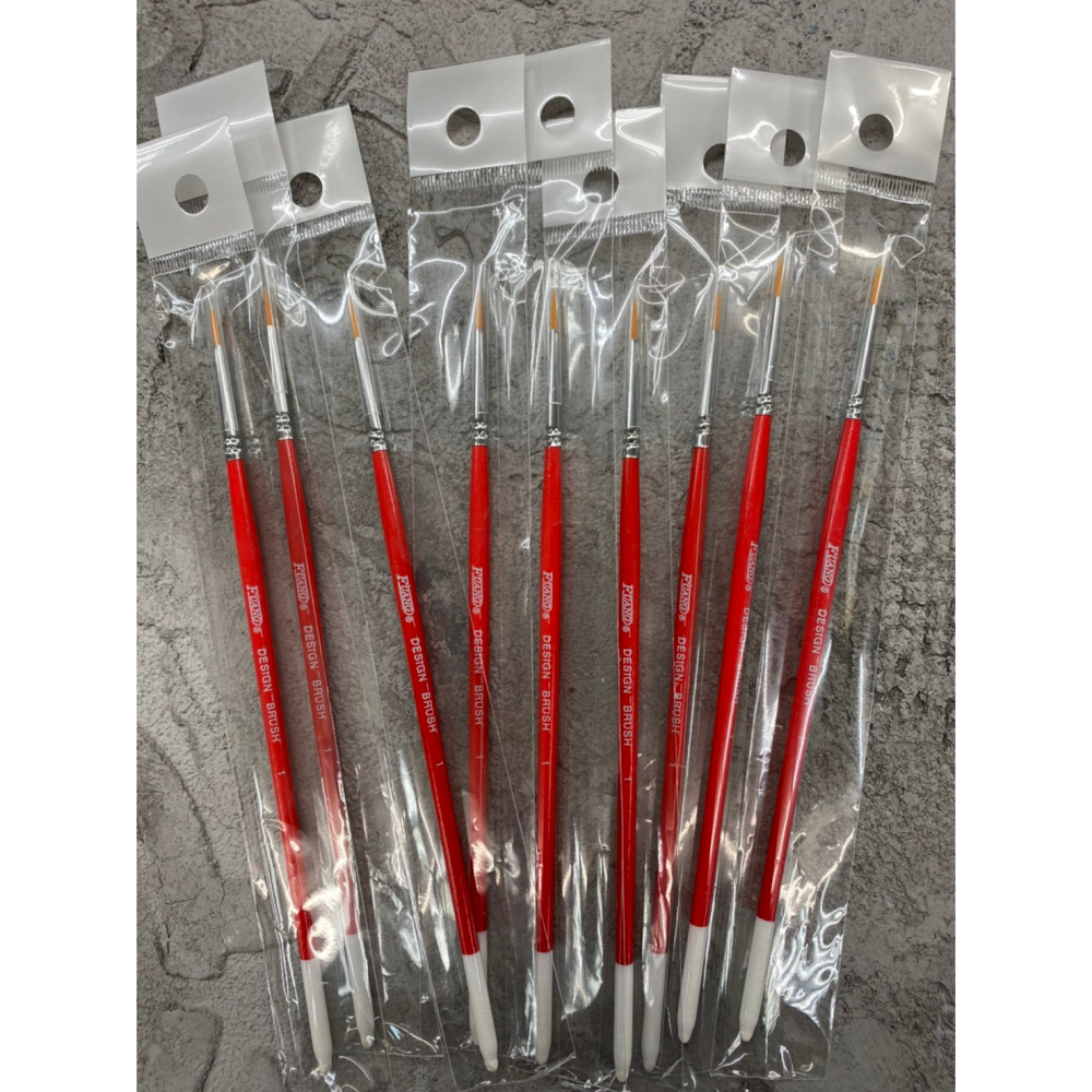 藝城美術~福安尼龍圭筆 FUANG  DESIGN BRUSH 1 圭筆 線筆 簽名筆 尼龍纖維 10支-細節圖4