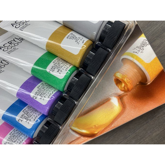 藝城美術~ ART RANGER壓克力顏料 22ML 丙烯畫顏料 四種 8色/盒 ACRYLIC COLOUR-細節圖4