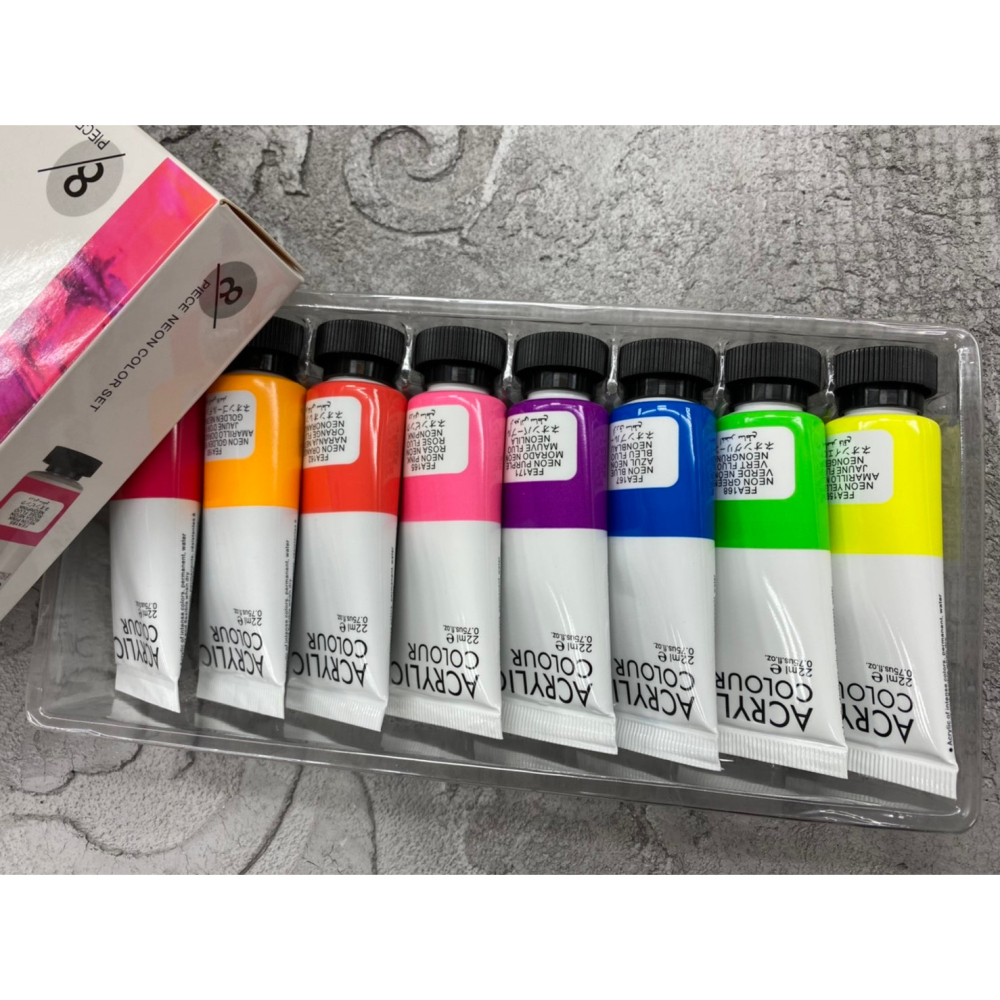 藝城美術~ ART RANGER壓克力顏料 22ML 丙烯畫顏料 四種 8色/盒 ACRYLIC COLOUR-細節圖6