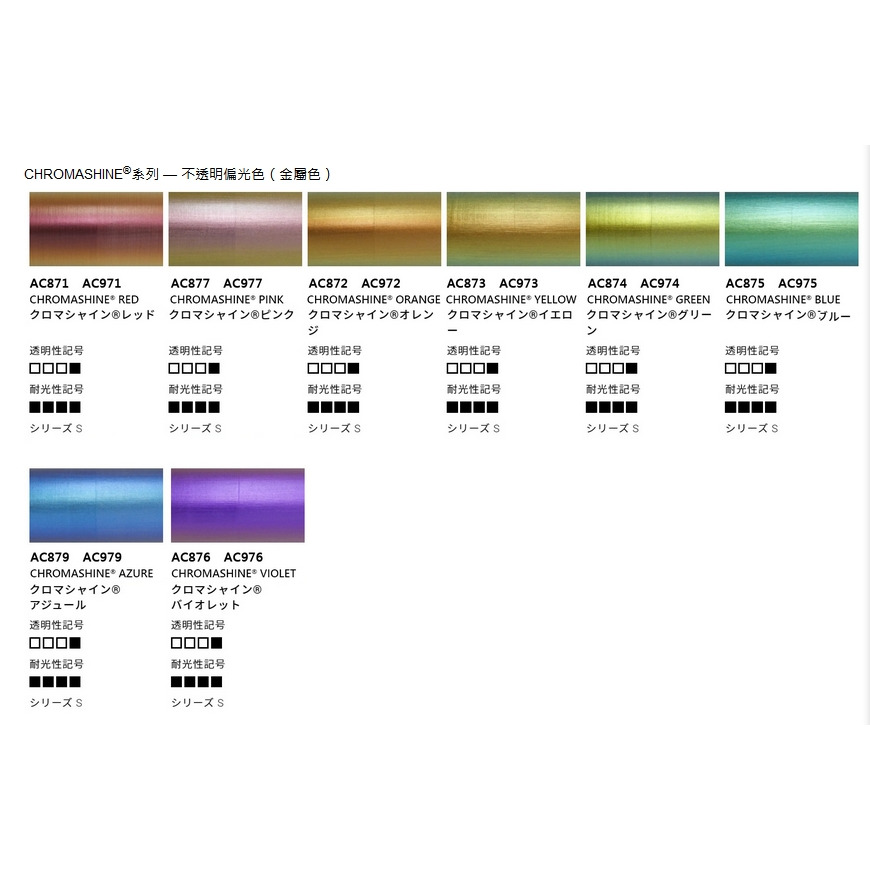 藝城美術~ 日本 好賓 金珠壓克力 顏料 不透明偏光 金屬8色組 5ml AC893 💎-細節圖5