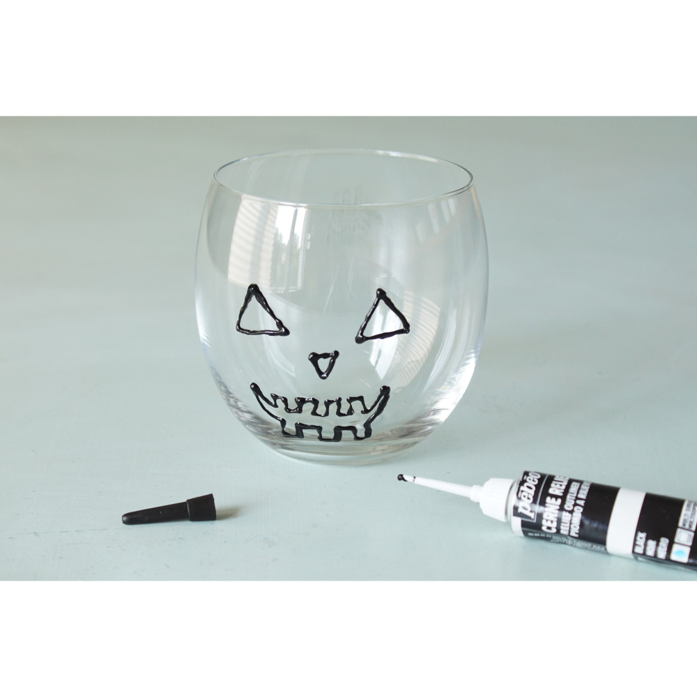 藝城美術~法國 Pebeo 貝比歐 玻璃彩繪勾邊線筆 玻璃邊條顏料 自然乾（免燒）系列20ml-細節圖7