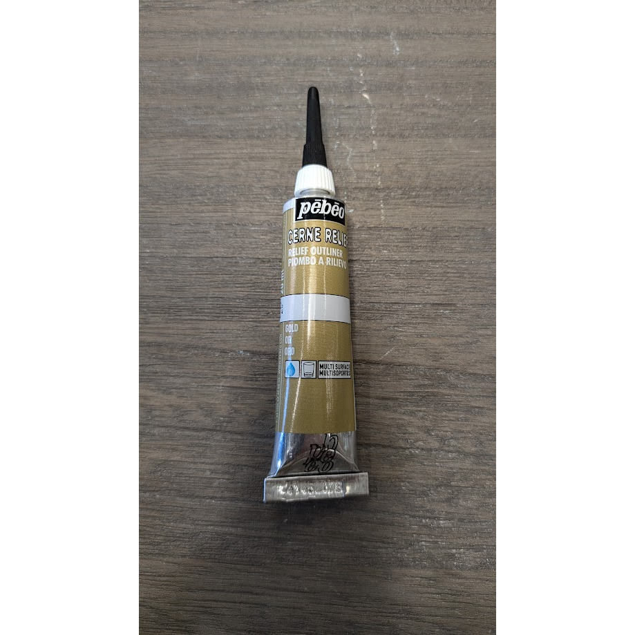 藝城美術~法國 Pebeo 貝比歐 玻璃彩繪勾邊線筆 玻璃邊條顏料 自然乾（免燒）系列20ml-規格圖9