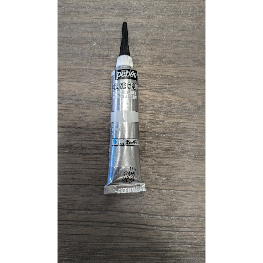 藝城美術~法國 Pebeo 貝比歐 玻璃彩繪勾邊線筆 玻璃邊條顏料 自然乾（免燒）系列20ml-規格圖9