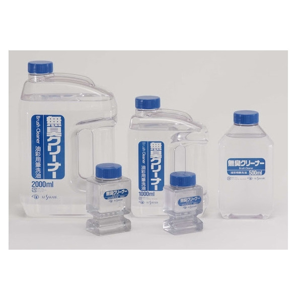 藝城美術~日本 KUSAKABE 油畫顏料 ODORLESS BRUSH CLEANER 無味洗筆液 三種容量-細節圖2