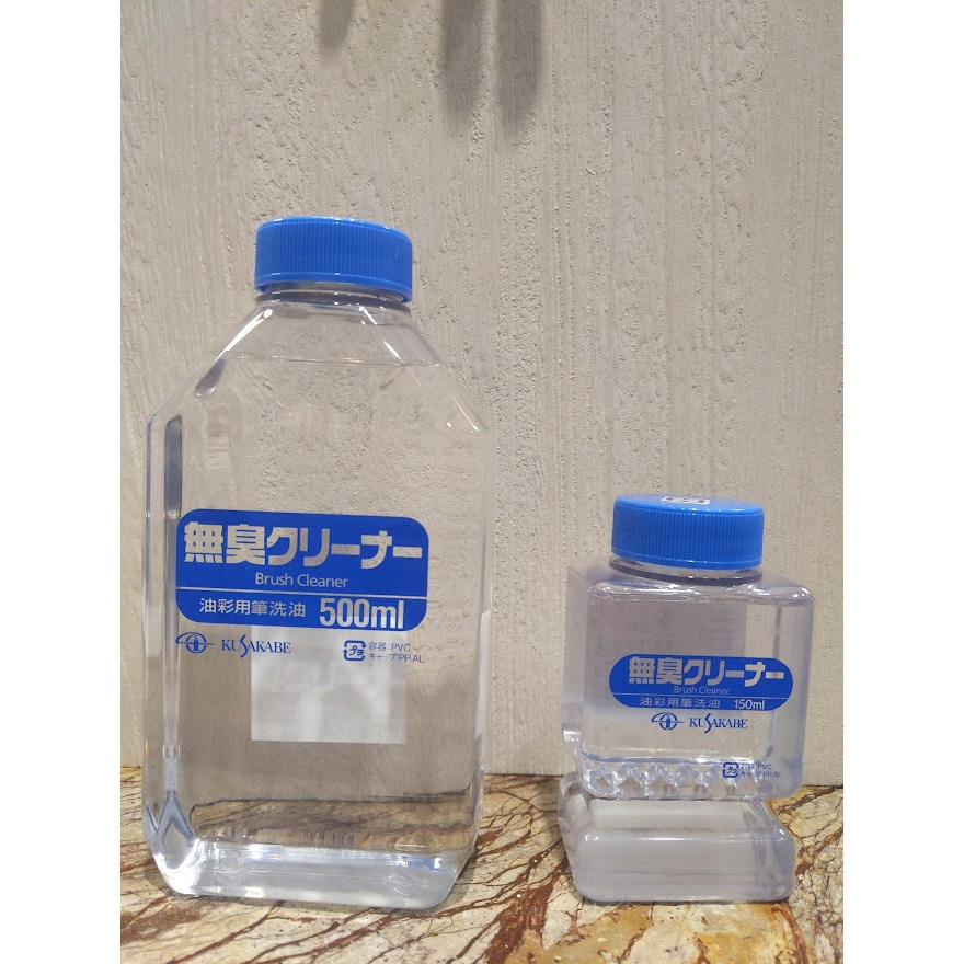 藝城美術~日本 KUSAKABE 油畫顏料 ODORLESS BRUSH CLEANER 無味洗筆液 三種容量-細節圖4