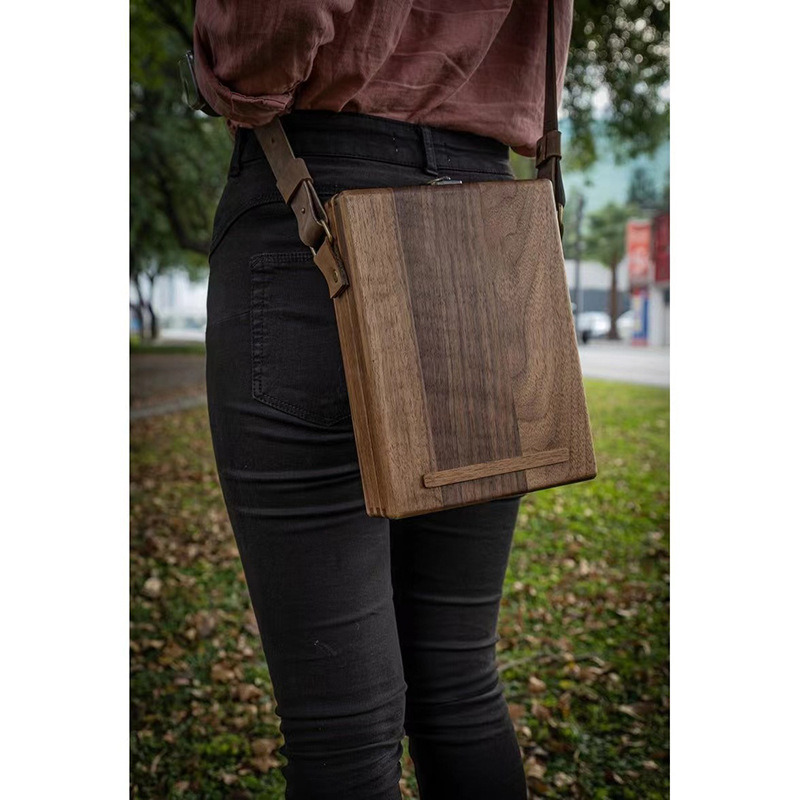 藝城美術~ F&G 寫作收納木盒 攜帶型小畫箱 木質滑順 畫架 攜帶外出 附背帶 三種顏色-細節圖3