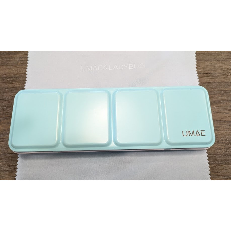 藝城美術~ UMAE 奧馬 專家級手工透明水彩 24色鐵盒 粉/藍 附水彩紙色票 色彩飽和度高、溶水性佳-細節圖9