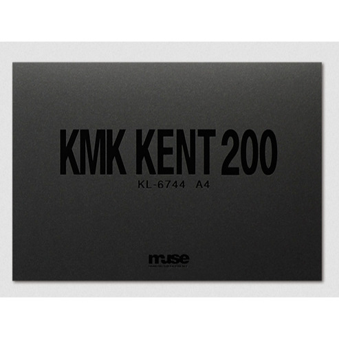 藝城美術~ 日本 Muse KMK 肯特 插畫本 適用麥克筆、鉛筆、色鉛筆、代針筆、鋼筆..等 A4 200G/15入-細節圖9