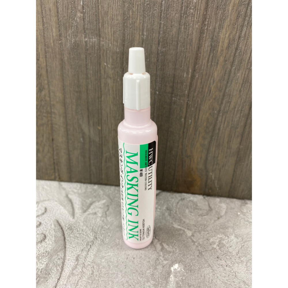 藝城美術~日本 Holbein 好賓 水彩留白筆 留白膠 25ml W469-細節圖7