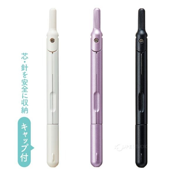 藝城美術~日本 KUTSUWA Slimy Compass 纖細型好轉動圓規 cp233  0.5mm 芯 顏色隨機出貨-細節圖2