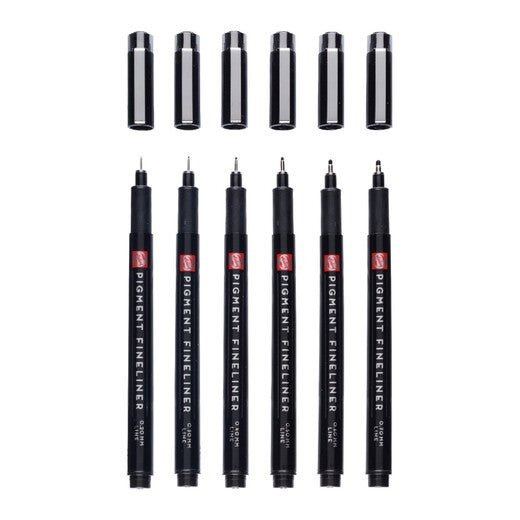 藝城美術~Talens LIGHTFAST PIGMENT FINELINER 代針筆 3支/6支組 耐光 不褪色 新品-細節圖9