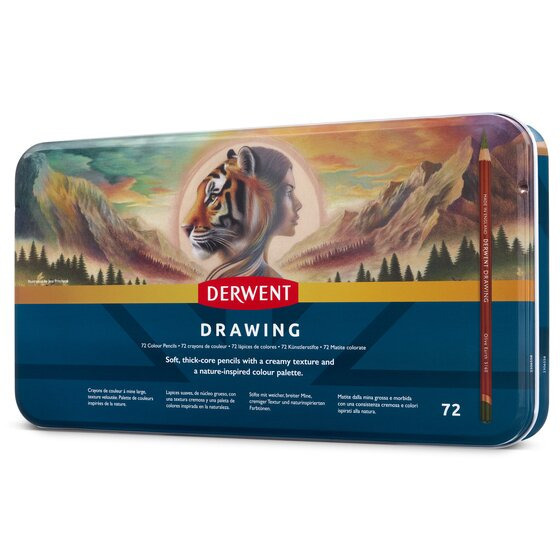 藝城美術~DERWENT 德爾文 DRAWING 大地色系 36色 72色 鐵盒裝 新上市~~-細節圖6