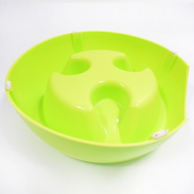 [新款] ABS防噎慢食碗 ｜ 無毒無臭材質厚實 寵物食盆 ｜ 中大型犬適用 【多吉狗屋】-細節圖3