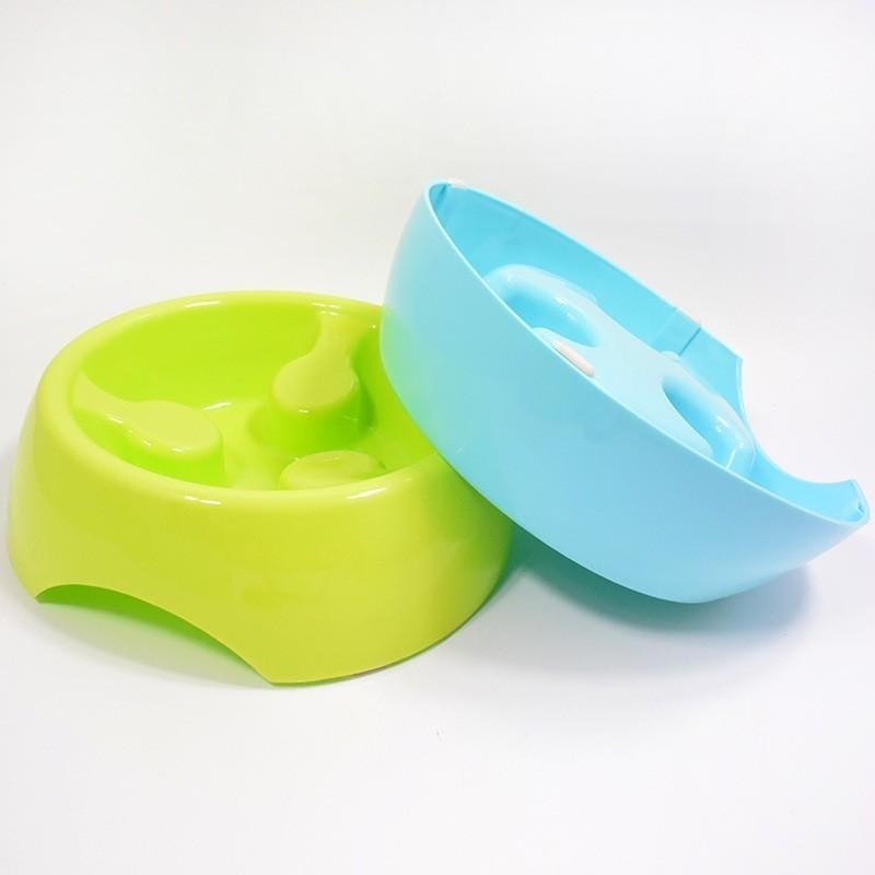 [新款] ABS防噎慢食碗 ｜ 無毒無臭材質厚實 寵物食盆 ｜ 中大型犬適用 【多吉狗屋】-細節圖6