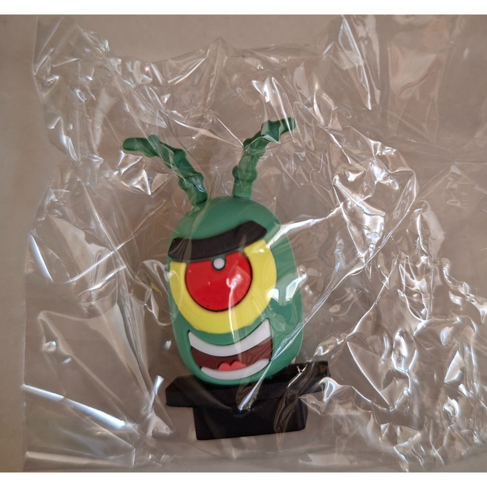 海棉寶寶 皮老板 盲盒  僅拆封看 杯塞-細節圖2