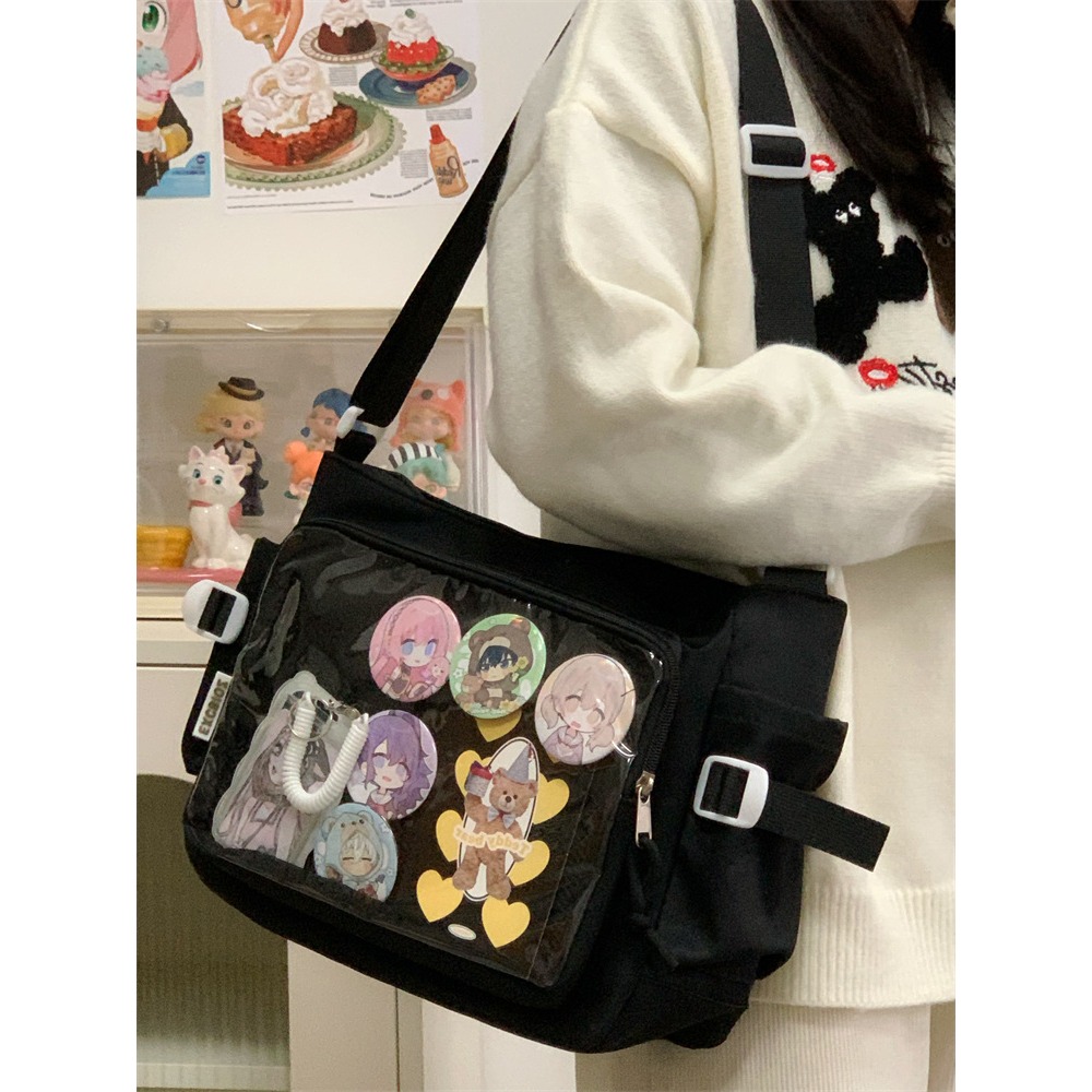 郵差痛包 米白色 (加厚款)