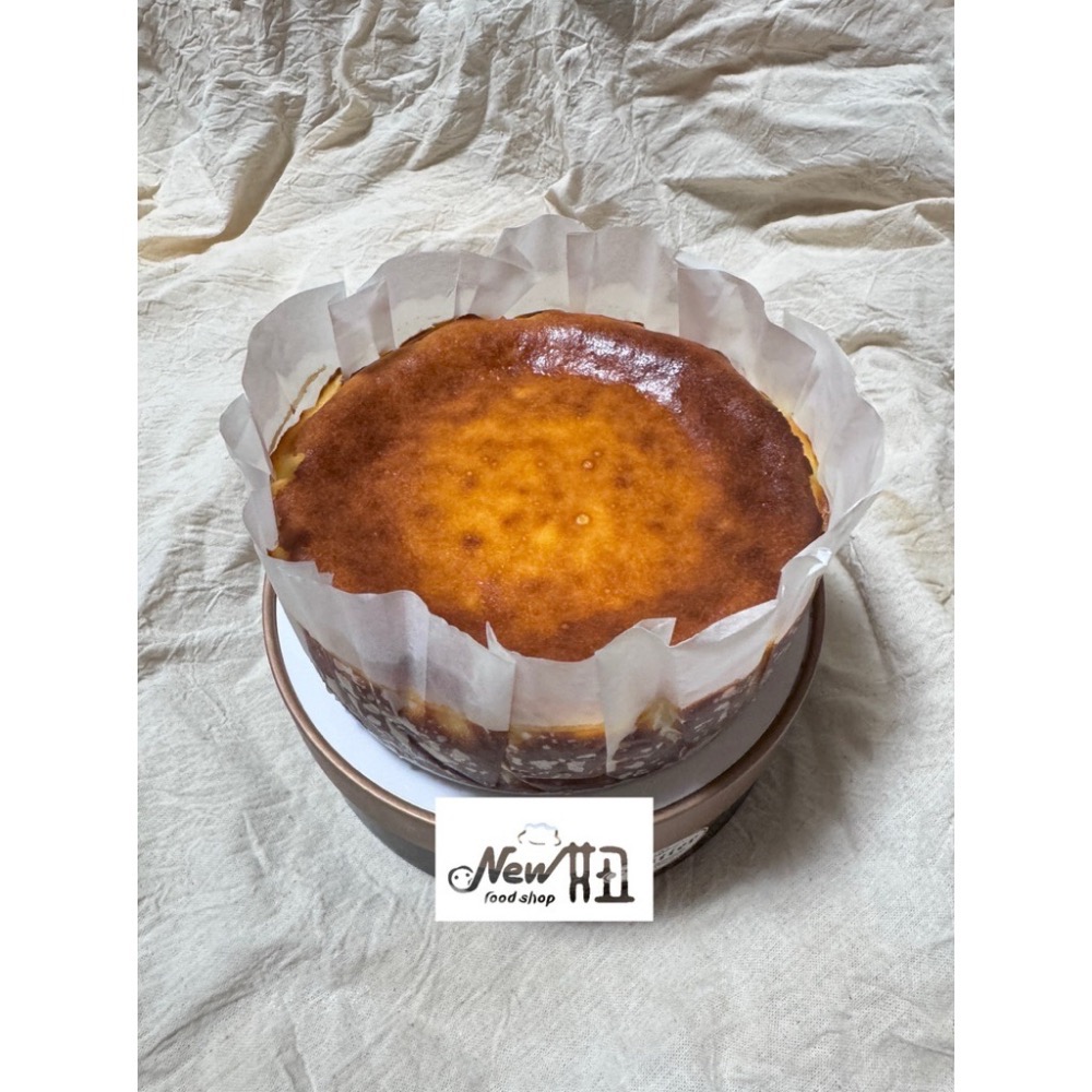 New妞餅舖～原味/巧克力 巴斯克乳酪蛋糕 伴手禮 生日蛋糕 年節送禮-細節圖2