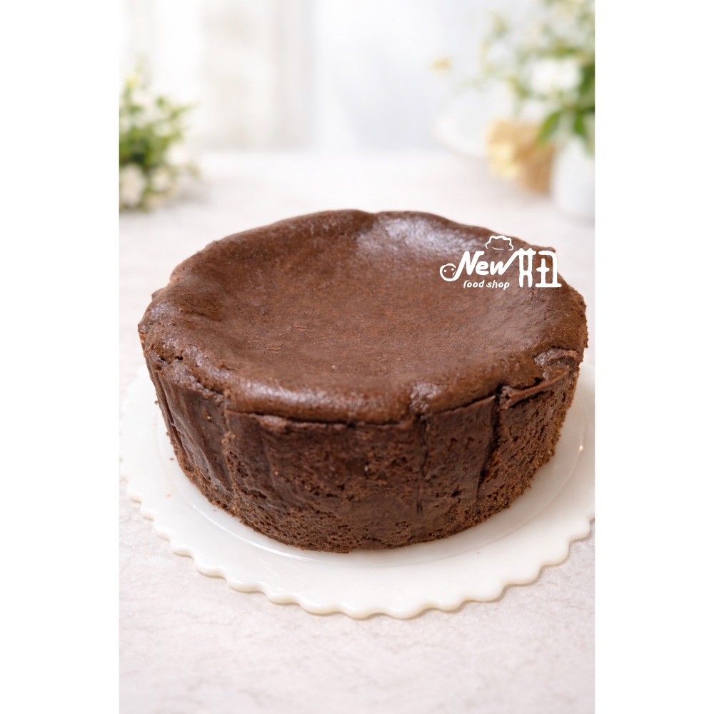 New妞餅舖～原味/巧克力 巴斯克乳酪蛋糕 伴手禮 生日蛋糕 年節送禮-細節圖4