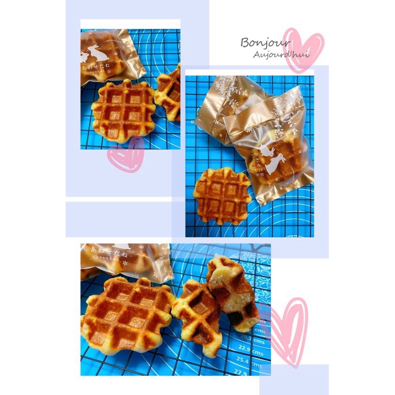 New妞餅舖～小顆&大片  珍珠糖鬆餅-細節圖8