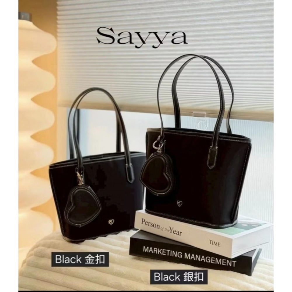 泰國🇹🇭pony包包 Say-ya系列正品預購 尼龍托特包 附卡愛心-細節圖3