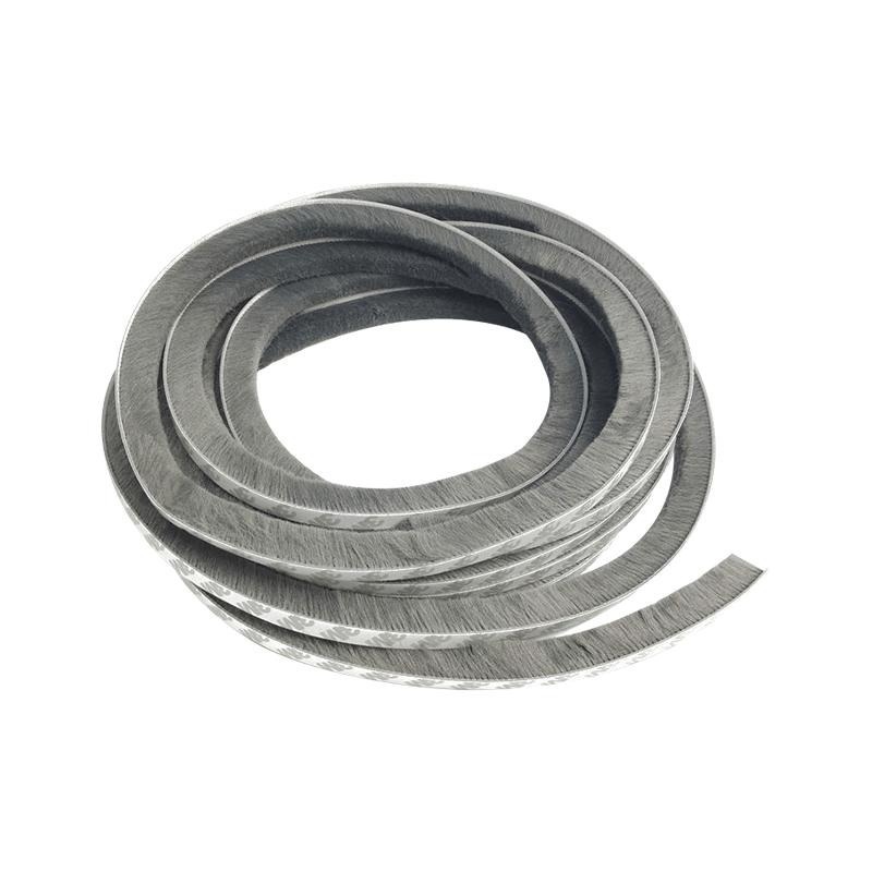 門窗密封條 10米【178小舖】隔音密封條 防風條 門縫條 氣密條 門擋條 防塵條 毛刷條 防蟲條 門窗防風隔音毛刷條-細節圖2