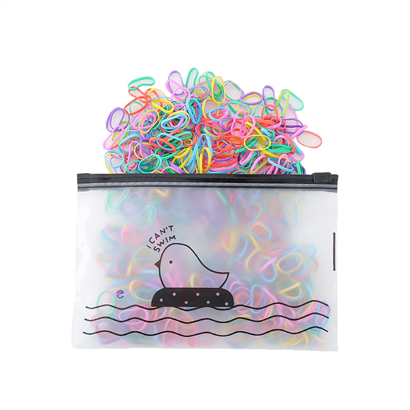 綁髮橡皮筋 500條【178小舖】一次性橡皮筋 兒童橡皮筋 兒童髮圈 螺紋髮圈 拇指髮圈 高彈力髮圈 橡皮筋 髮圈-規格圖9