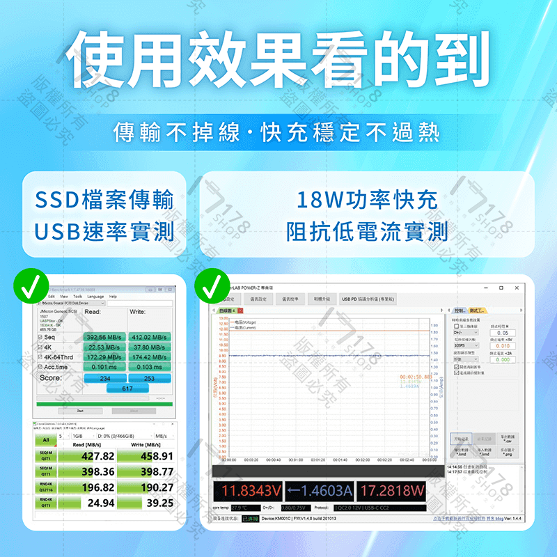 USB3.0 高速延長線 保固1年 【178小舖】 3A 5Gbps 公對母 USB延長線 延長線 寶利威爾-細節圖7