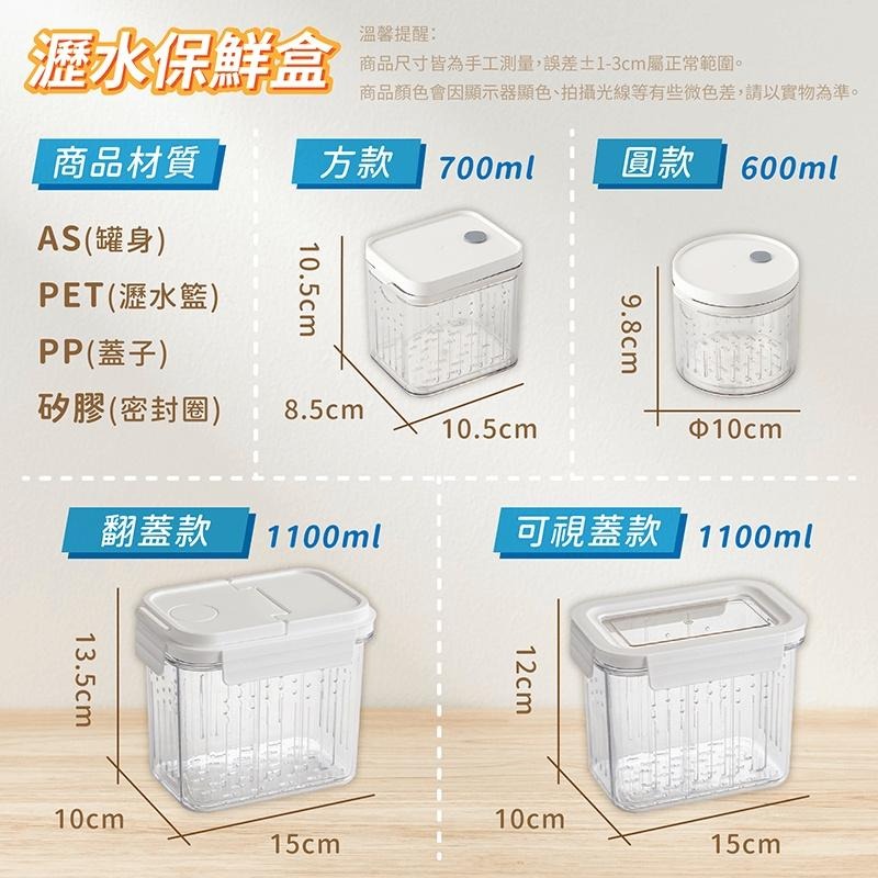 瀝水保鮮盒 【178小舖】 蔥薑蒜保鮮盒 保鮮盒 收納盒 冰箱保鮮盒 蔥花保鮮盒 密封盒 瀝水盒 水果保鮮盒 蔥花盒-細節圖9