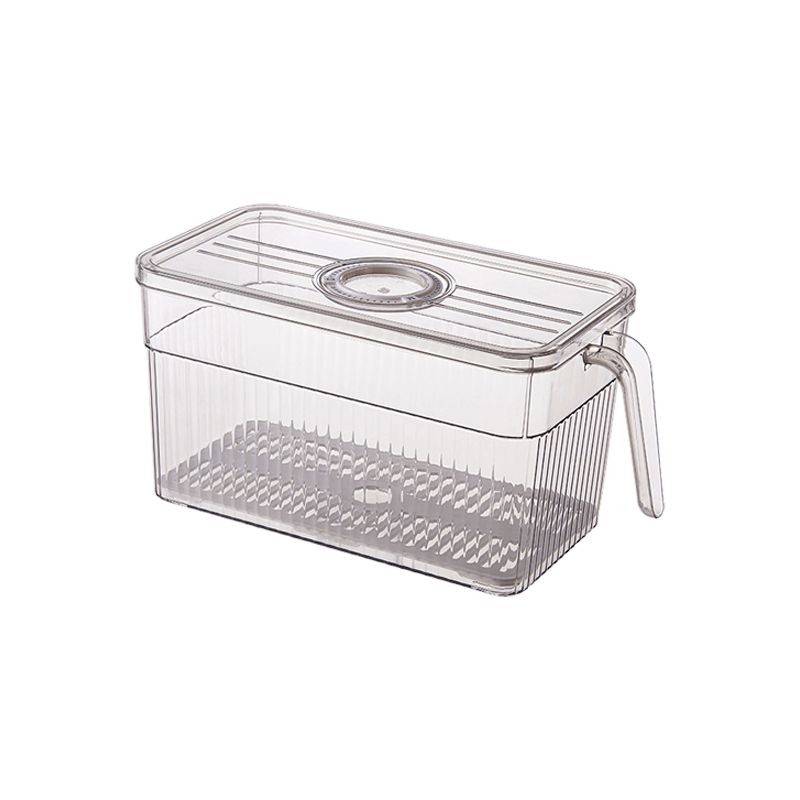 冰箱保鮮收納盒 可計時 可瀝水【178小舖】密封保鮮盒 雞蛋盒 廚房保鮮盒 瀝水保鮮盒 冰箱保鮮盒 食物保鮮盒 保鮮盒-規格圖9