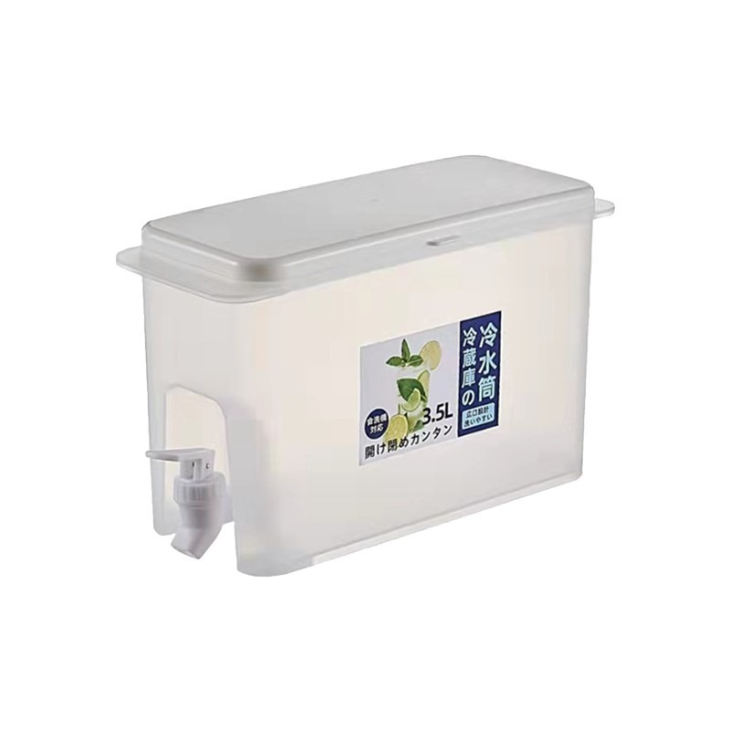 冰箱冷水壺【178小舖】冷水壺 涼水壺 冰水壺 冰箱水壺 水果茶壺 檸檬水瓶 水龍頭容器 冷水桶 冷水筒 帶龍頭 飲料桶-細節圖2