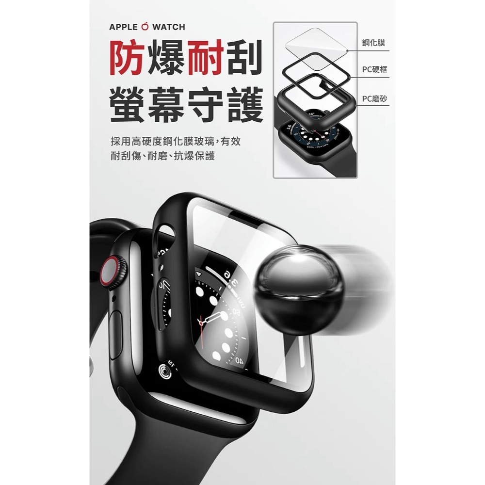 APPLE WATCH 保護殼 全系列【178小舖】全包硬殼 一體式保護殼 蘋果 手錶保護殼 iwatch 保護殼 錶殼-細節圖4