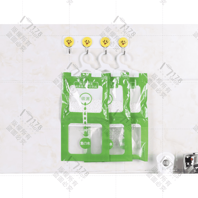 除濕袋 10入【178小舖】除濕包 除溼 除濕 防潮 吊掛型 掛袋 除溼包 除溼袋 除臭 衣櫃防潮 防霉 衣櫃除溼包-細節圖3