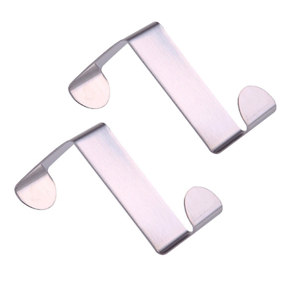 不鏽鋼門後掛勾 2入【178小舖】Z型掛勾 不鏽鋼掛勾 門背掛勾 門背衣帽掛勾 萬用掛勾 門後掛勾 免打孔掛勾 掛鉤-細節圖2