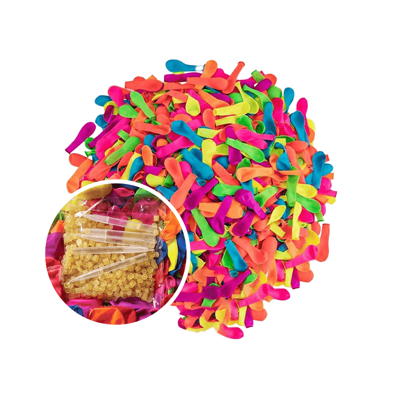 灌水球神器【178小舖】灌水球 打水仗 快速灌水球 打水戰 免綁灌水球 魔術水球 水球大戰 夏天 玩水 繽紛水球 派對-規格圖9