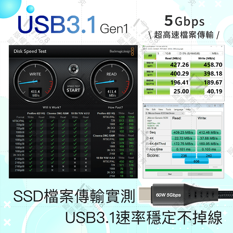 寶利威爾 Type-C 高速傳輸充電線 保固1年【178小舖】60W 100W 充電線 type c 快充線 傳輸線-細節圖4