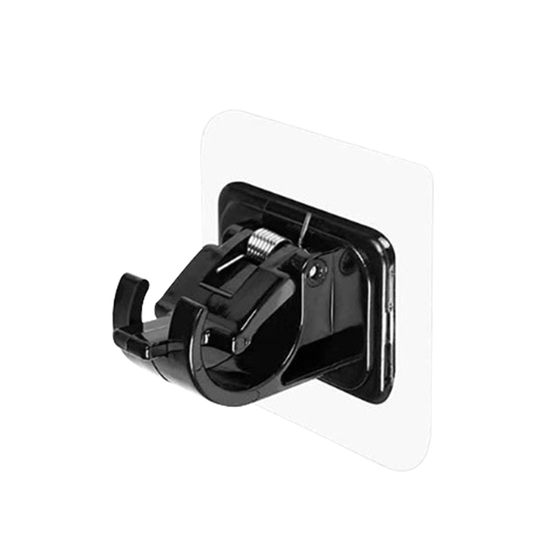 【黑】窗簾桿固定夾-10入