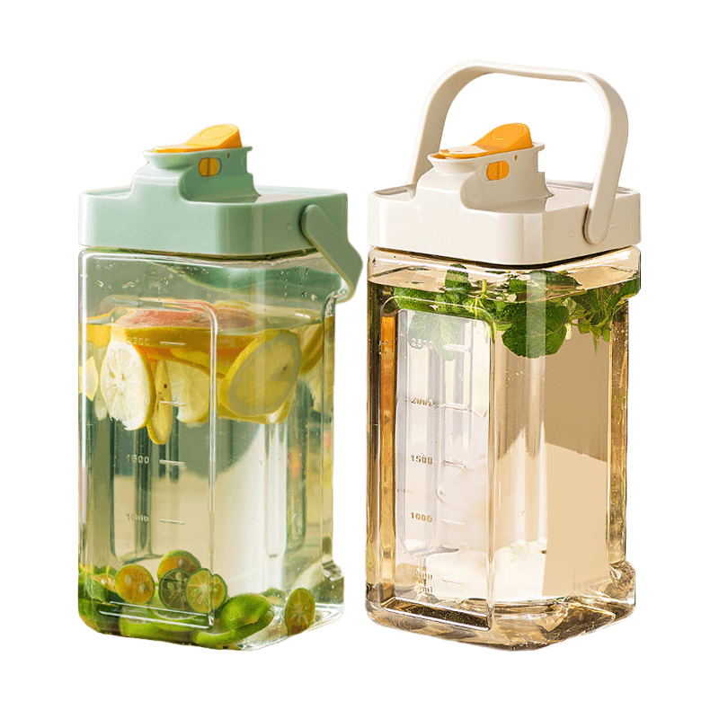 手提冷水壺 3.5L【178小舖】大容量水壺 飲料壺 運動水壺 冷水壺 冰箱冷水壺 茶桶 冰箱水壺 果茶桶 手提水壺-細節圖2