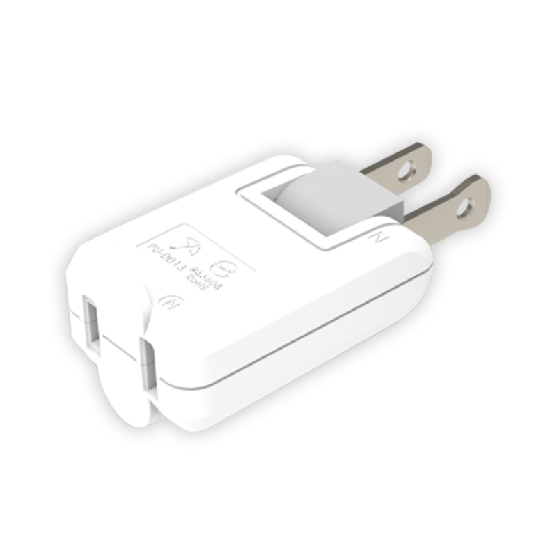 寶利威爾 可轉向平貼式轉接插頭 保固1年【178小舖】2P 180度轉向插座 台灣製造MIT 過載保護 自動斷電 插頭-細節圖2