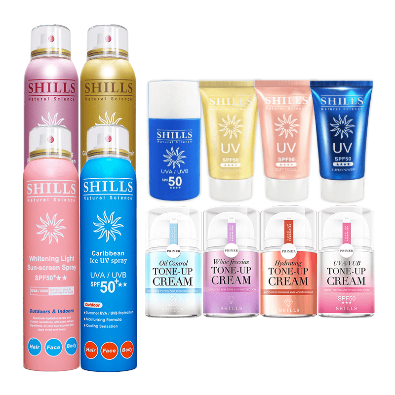 Shills 舒兒絲 防曬系列【178小舖】SPF50 防曬噴霧 噴霧防曬 防曬乳 防曬凝乳 素顏霜 防曬 身體防曬-細節圖2