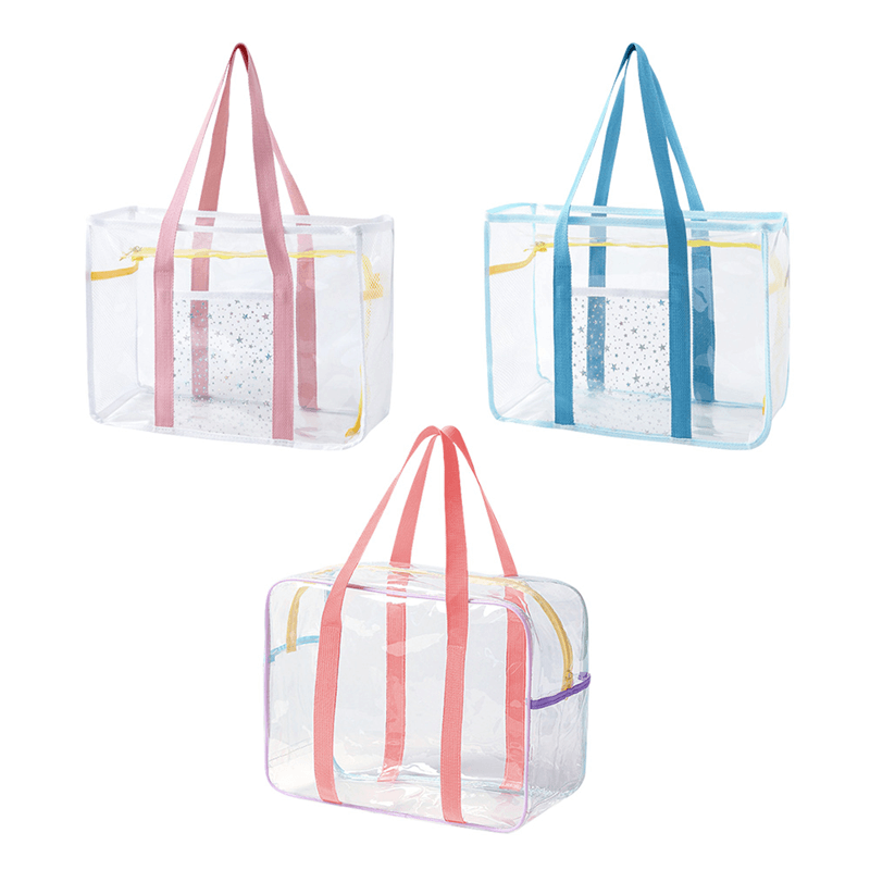 透明沙灘包【178小舖】海灘包 沙灘包 游泳包 游泳袋 透明包 透明防水袋 游泳防水包 透明防水包 防水包 果凍包 防水-細節圖2