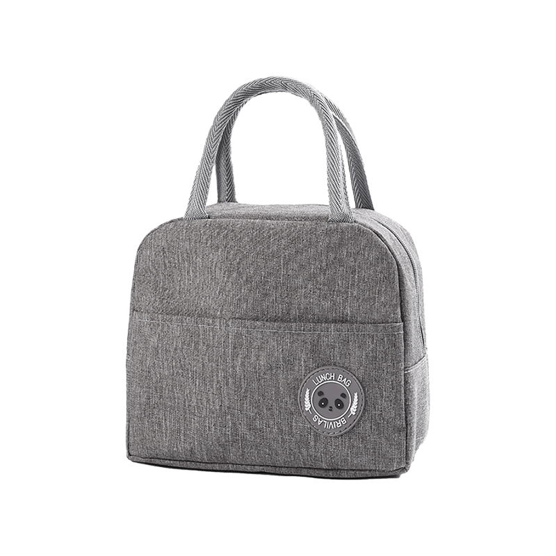 便當袋-灰色小熊款