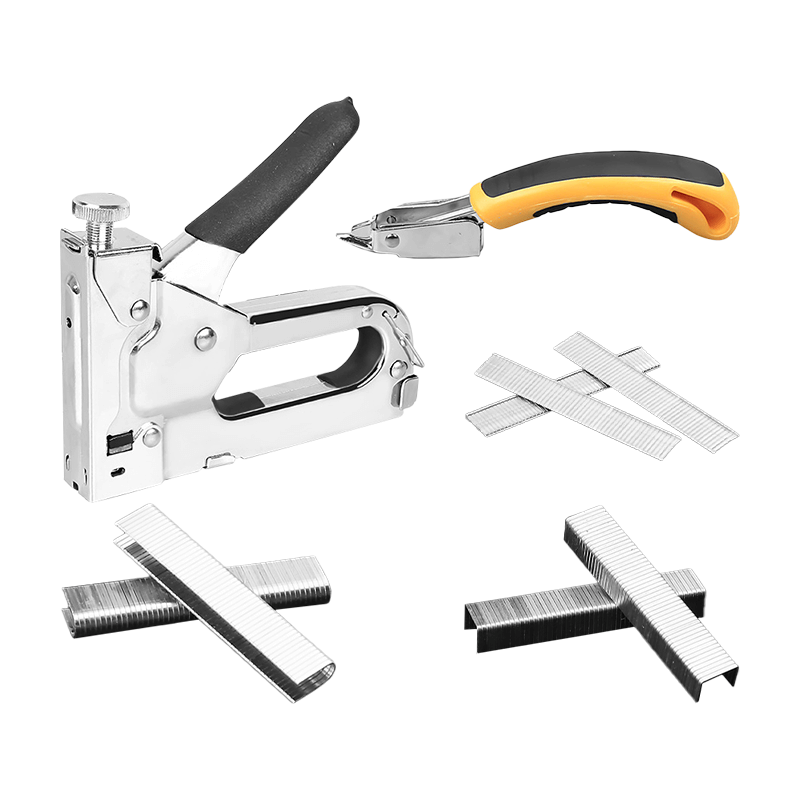 三用打釘槍 贈ㄇ型釘100支【178小舖】釘槍 木工釘槍 手動釘槍 打釘槍 木頭訂書機 木工釘書機 釘書機大型 拔釘器-細節圖2