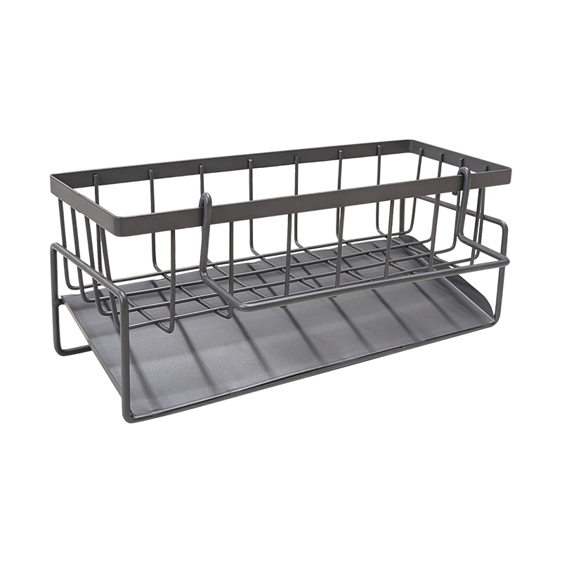 廚房瀝水架【178小舖】水槽瀝水架 菜瓜布架 水槽置物架 瀝水架 洗碗精架 菜瓜布收納 廚房瀝水 水槽架 廚房濾水架-規格圖9